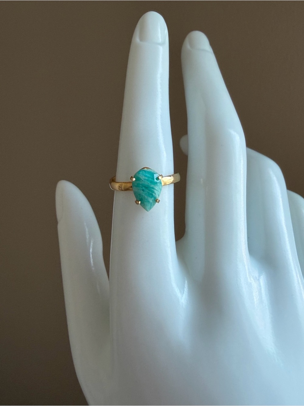 Amazonite ring